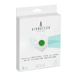 Airnatech Mascarilla Higiénica Lavable Verde (5 unidades)