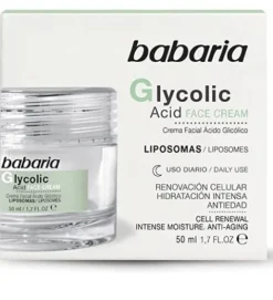 Babaria Crema Facial ácido Glycolic