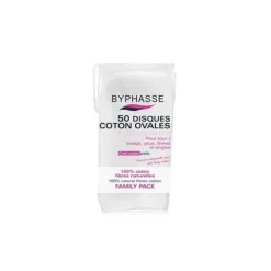 Byphasse 50 Algodones Cuadrados Desmaquillantes
