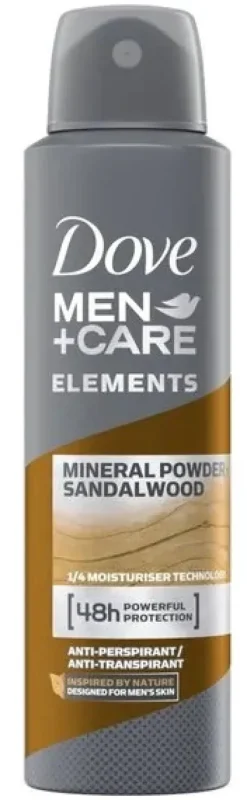 Dove Men Desodorante Mineral Spray
