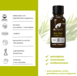 Dr. Organic Aceite Puro de Árbol de Té