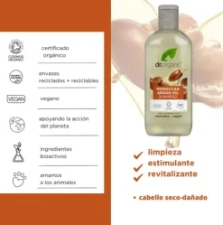 Dr. Organic Champú de Aceite de Argán