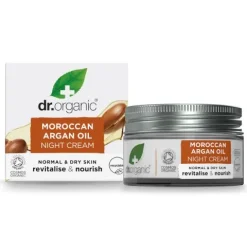 Dr. Organic Crema de Noche de Argán