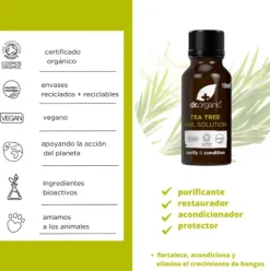 Dr. Organic Solución para Uñas de Árbol de Té