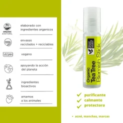 Dr. Organic Stick para Imperfecciones de Árbol de Té