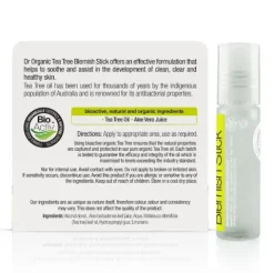 Dr. Organic Stick para Imperfecciones de Árbol de Té