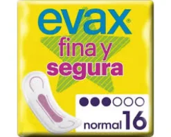 Evax Fina y Segura Compresa Normal