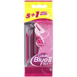 Gillette Maquinilla Blue II Plus Woman 5 + 1