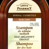 Green Pharmacy Champú Cabello Seco Aceite de Argán y Granada