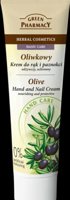 Green Pharmacy Crema Manos y Uñas Oliva