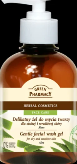 Green Pharmacy Gel Lavado Facial Aloe