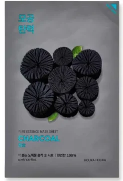Holika - Mascarilla Facial Pure Essence - Carbón