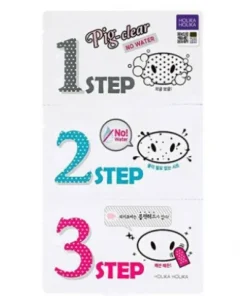 Holika Kit Anti Espinillas 3 Pasos - Sin Agua