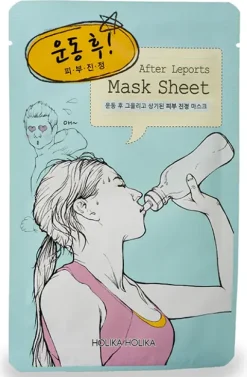Holika Mascarilla Facial - Despues del entrenamiento