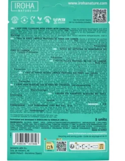 Iroha Detox Tiras Limpieza Puntos Negros