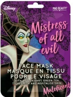 Mad Beauty Villanas Disney Mascarilla Facial Maléfica