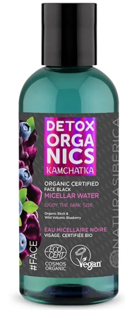 NATURA SIBERICA DETOX AGUA MICELAR FACIAL NEGRA