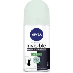 Nivea Desodorante Roll-On Invisible B&W