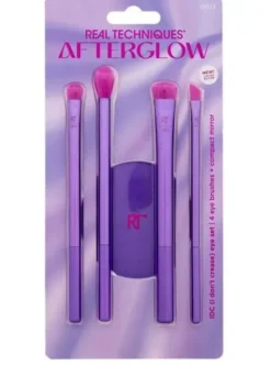 Real Techniques Afterglow Set Brochas + espejo